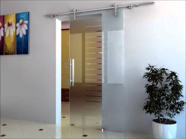 Cristales para puertas transparentes
